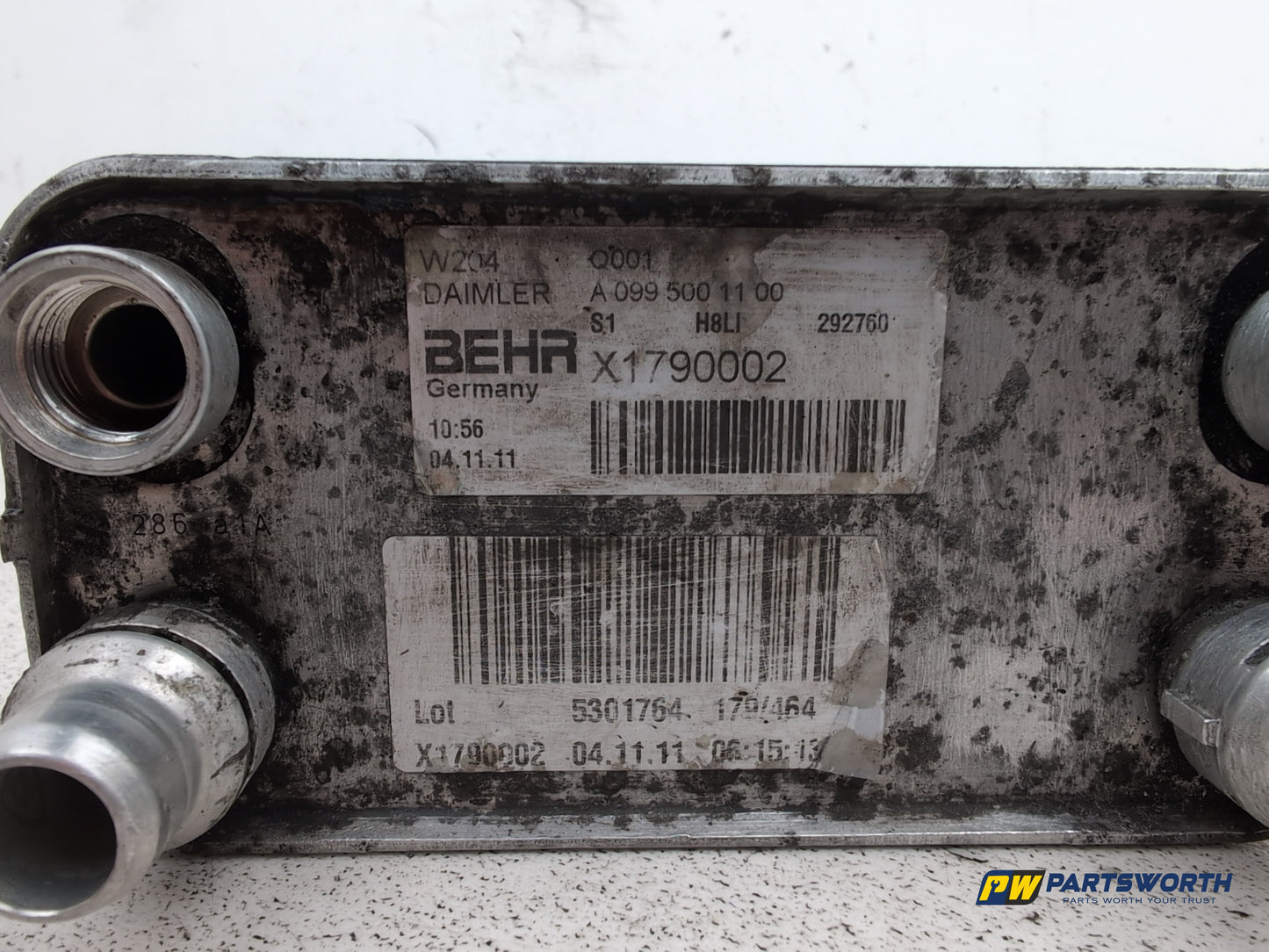 Mercedes-Benz C250 Amg Sport Ed125 Cdi Bcy A Oil Cooler A0995001100 2015-2021 - photo 4