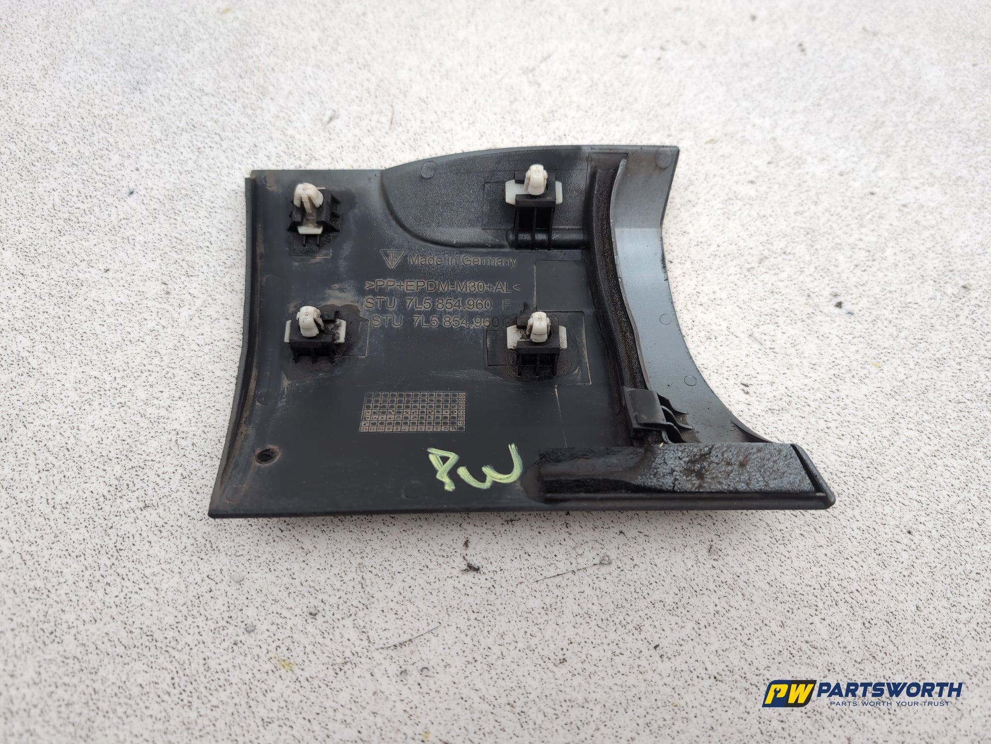 Porsche Cayenne Tiptronic S Driver Side Front Wing Trim 7l5854960 2003-2010 - photo 4