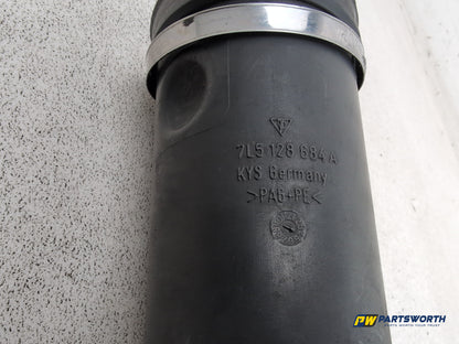 Porsche Cayenne Tiptronic S Petrol Air Intake Hose Pipe 7l5128684 2003-2010 - photo 4