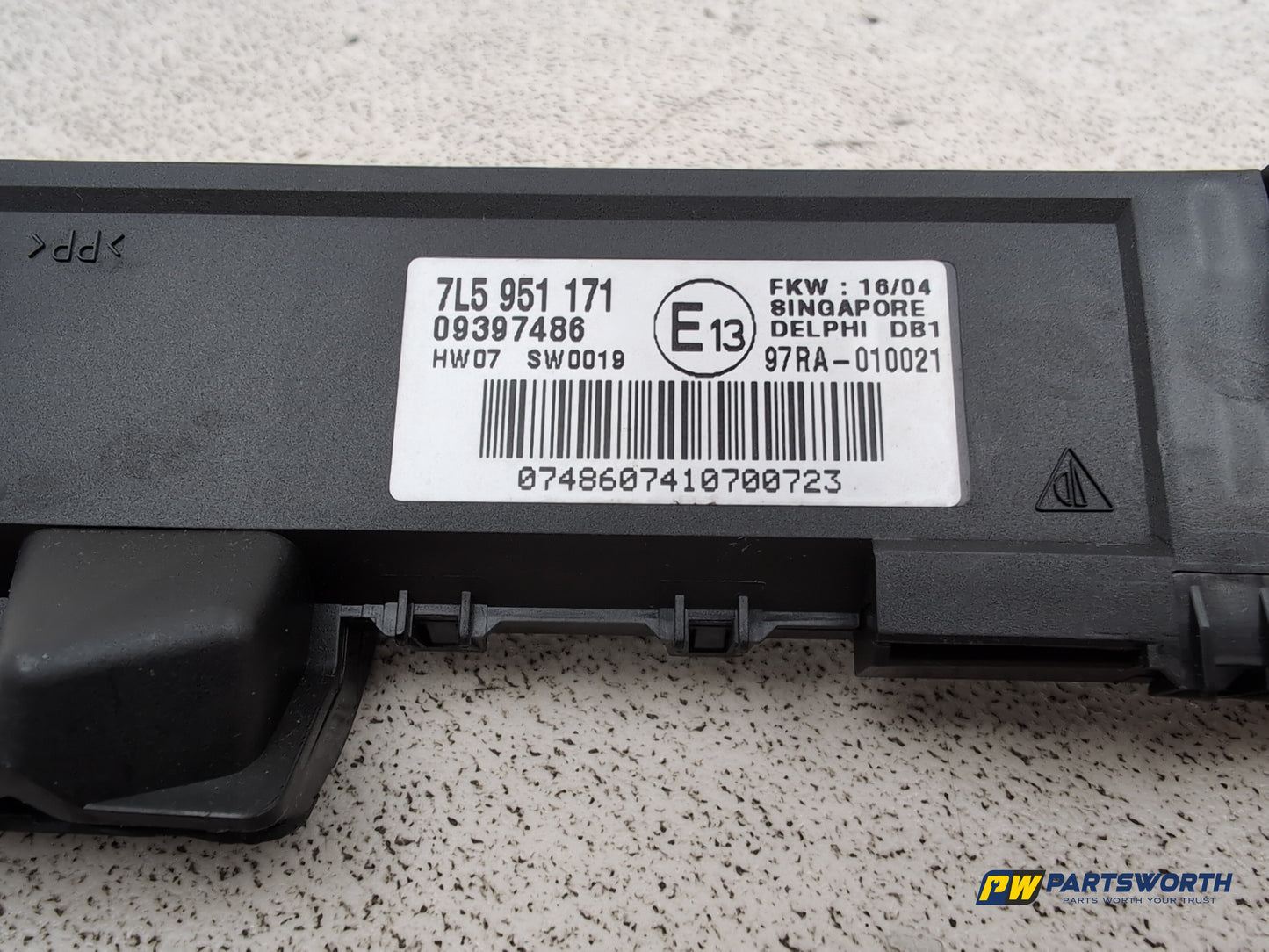 Porsche Cayenne Tiptronic S Alarm Ultrasonic Sensor 7l5951171 2003-2010 - photo 4