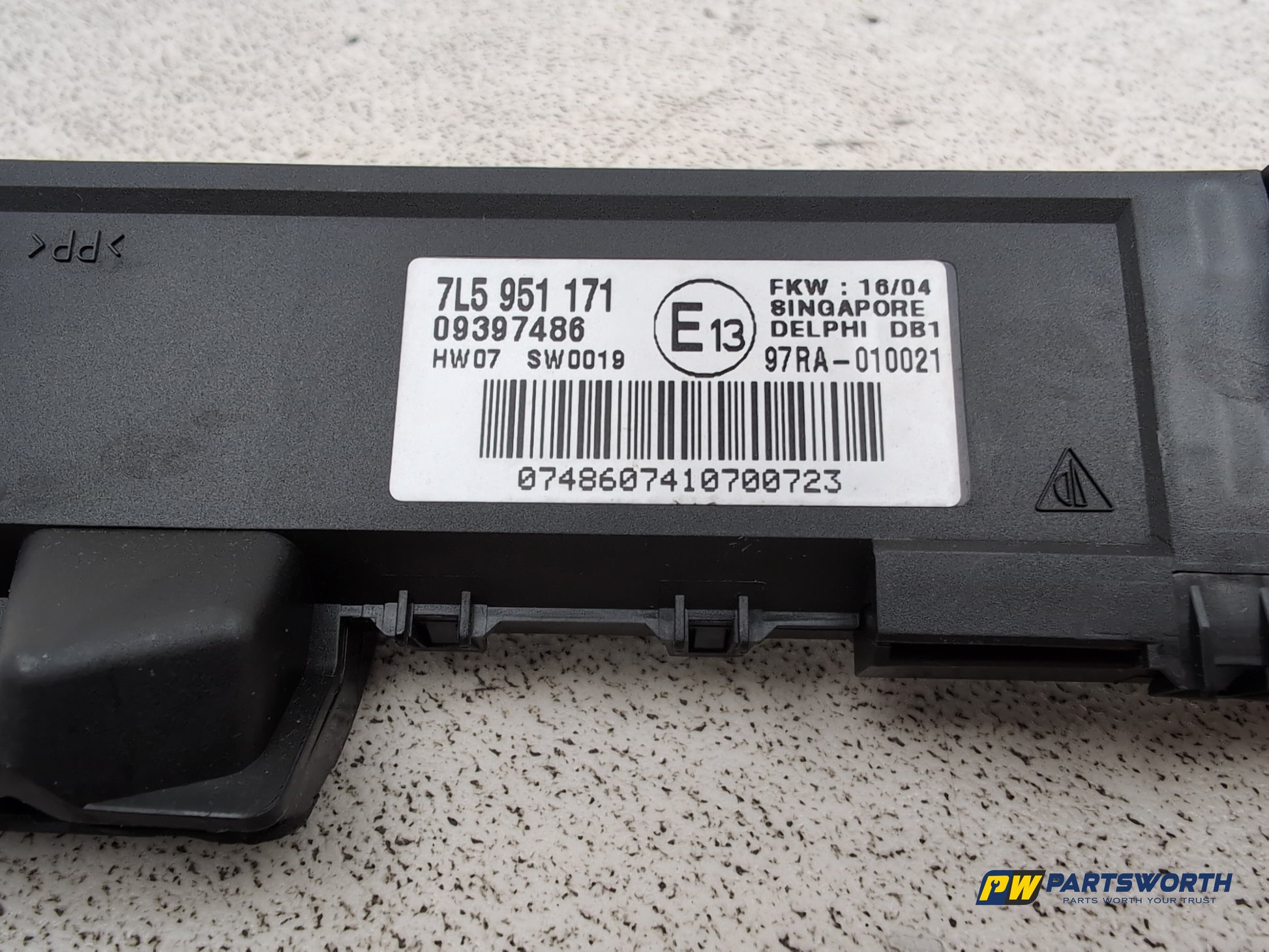 Porsche Cayenne Tiptronic S Alarm Ultrasonic Sensor 7l5951171 2003-2010 - photo 4