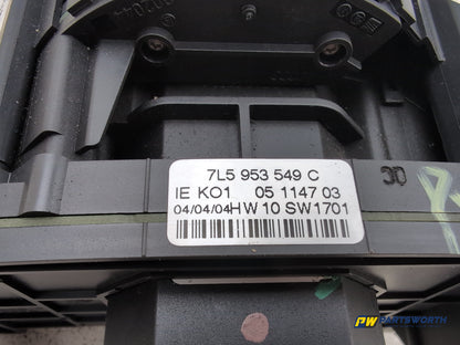 Porsche Cayenne Tiptronic S Indicator Wiper Stalks Squib 7l5953549c 2003-2010 - photo 4