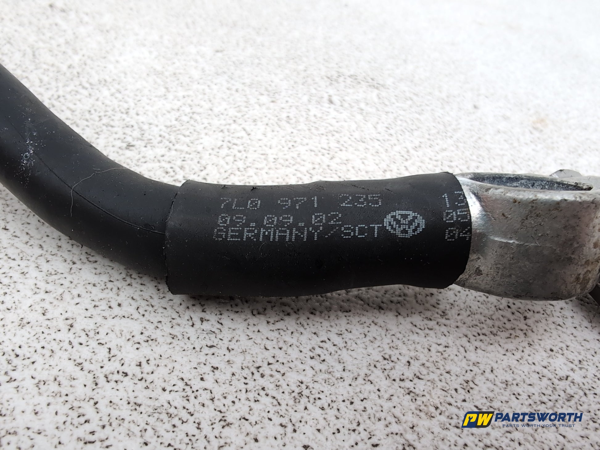 Porsche Cayenne Tiptronic S Negative Battery Terminal 7l0971235 2003-2010 - photo 4