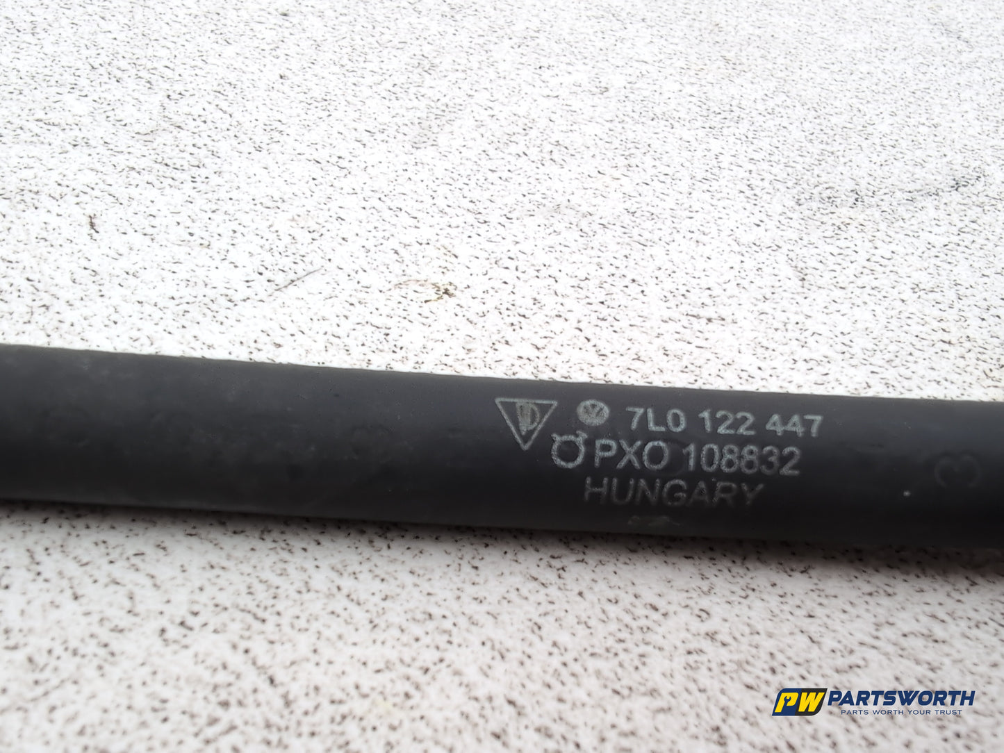 Porsche Cayenne Tiptronic S Coolant Return Hose Pipe 7l0122447 2003-2010 - photo 4