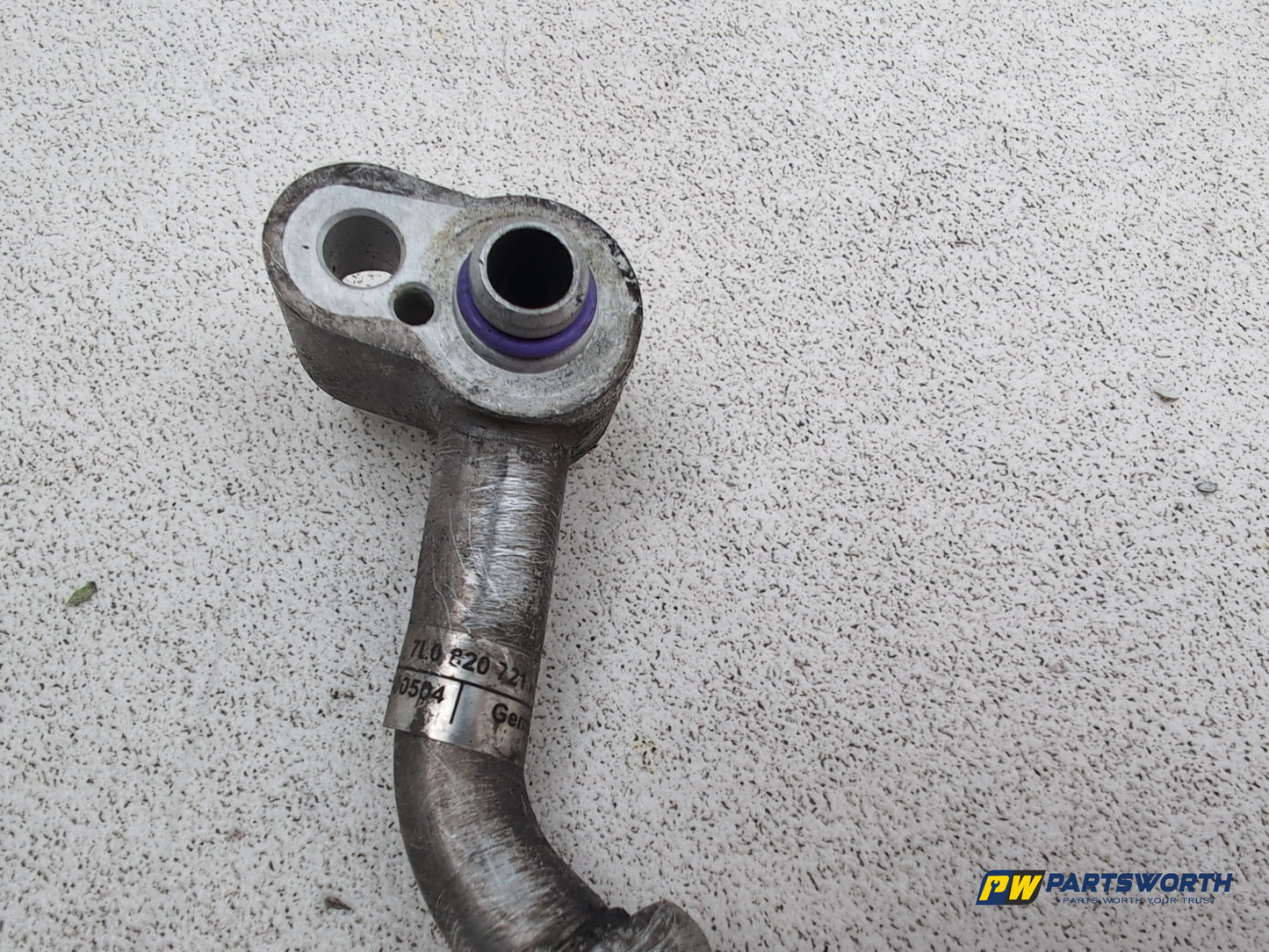 Porsche Cayenne Tiptronic S Air Conditioning Pipe 7l0820721 2003-2010 - photo 4
