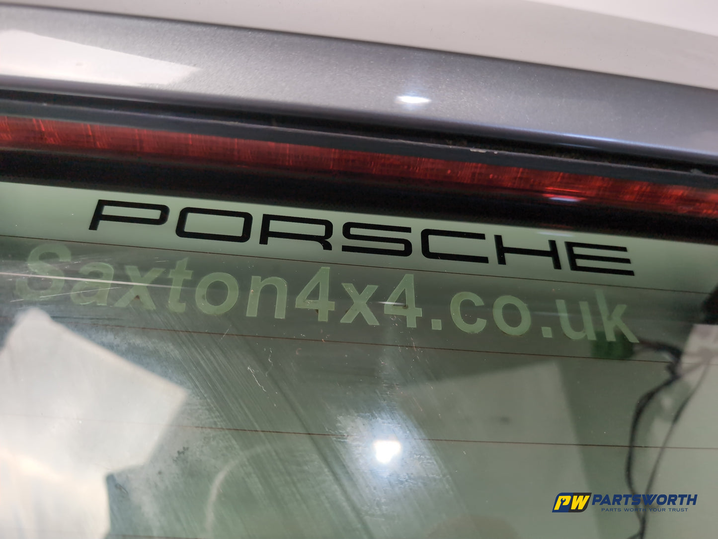 Porsche Cayenne Tiptronic S Boot Lid Silver Ld7z 2003-2010 - photo 4