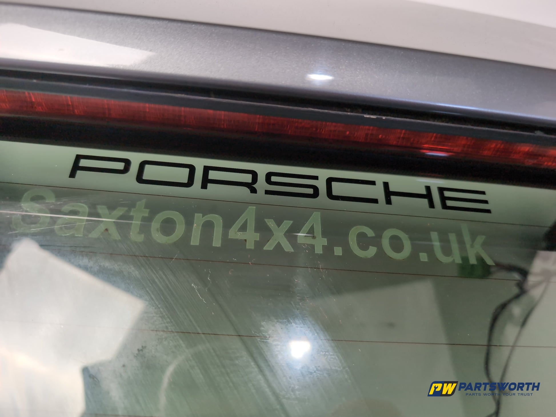 Porsche Cayenne Tiptronic S Boot Lid Silver Ld7z 2003-2010 - photo 4