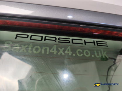 Porsche Cayenne Tiptronic S Boot Lid Silver Ld7z 2003-2010 - photo 4