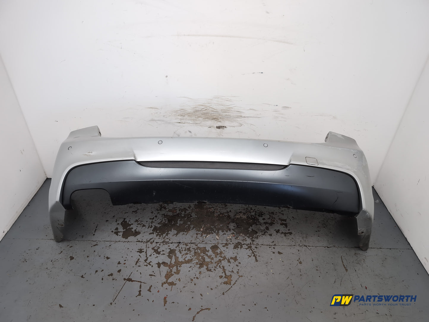 Bmw 320d M Sport Auto 181 Rear Bumper Silver 354 2005-2008 - photo 4