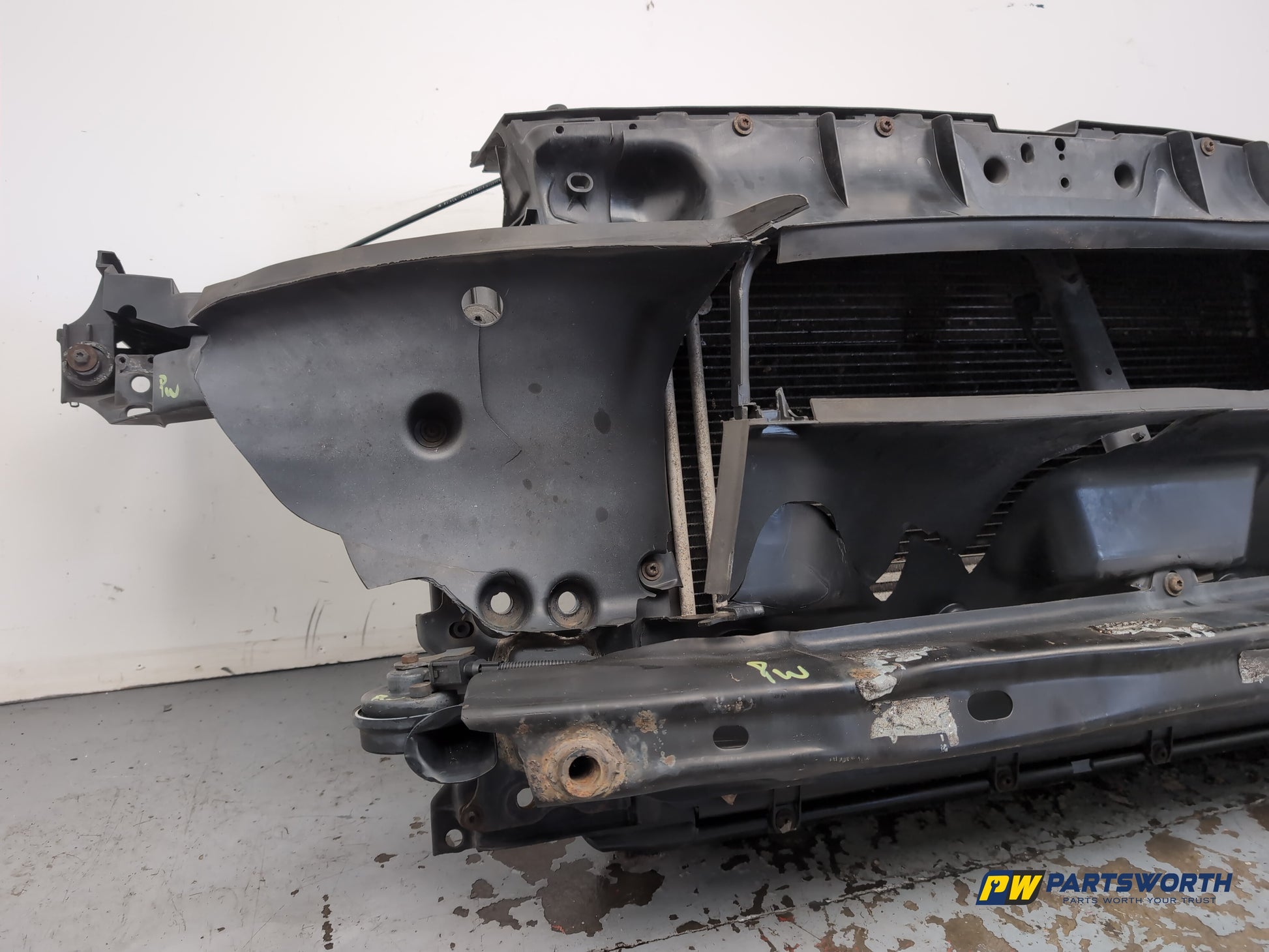 Porsche Cayenne Tiptronic S Radiator Pack Slam Panel Crash Bar Kit 2003-2010 - photo 4