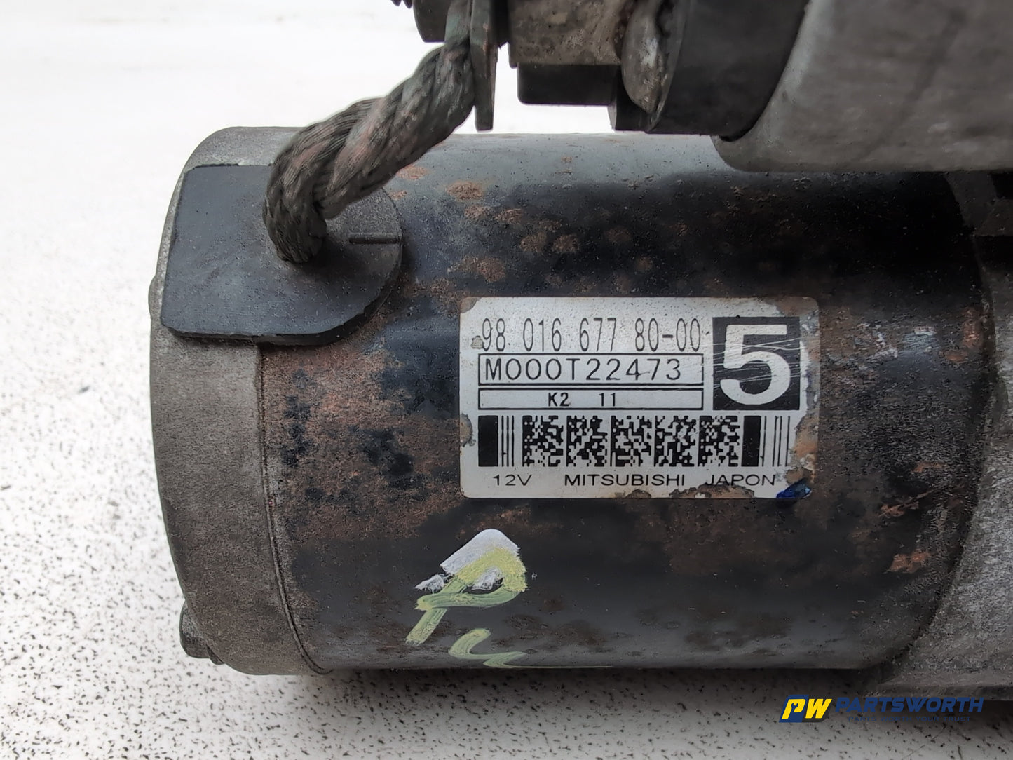 Citroen C4 Vtr+ Hdi Starter Motor 9801667780 2010-2013 - photo 4