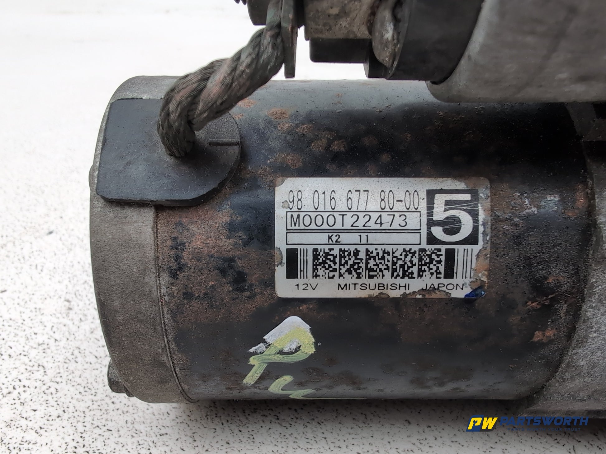 Citroen C4 Vtr+ Hdi Starter Motor 9801667780 2010-2013 - photo 4