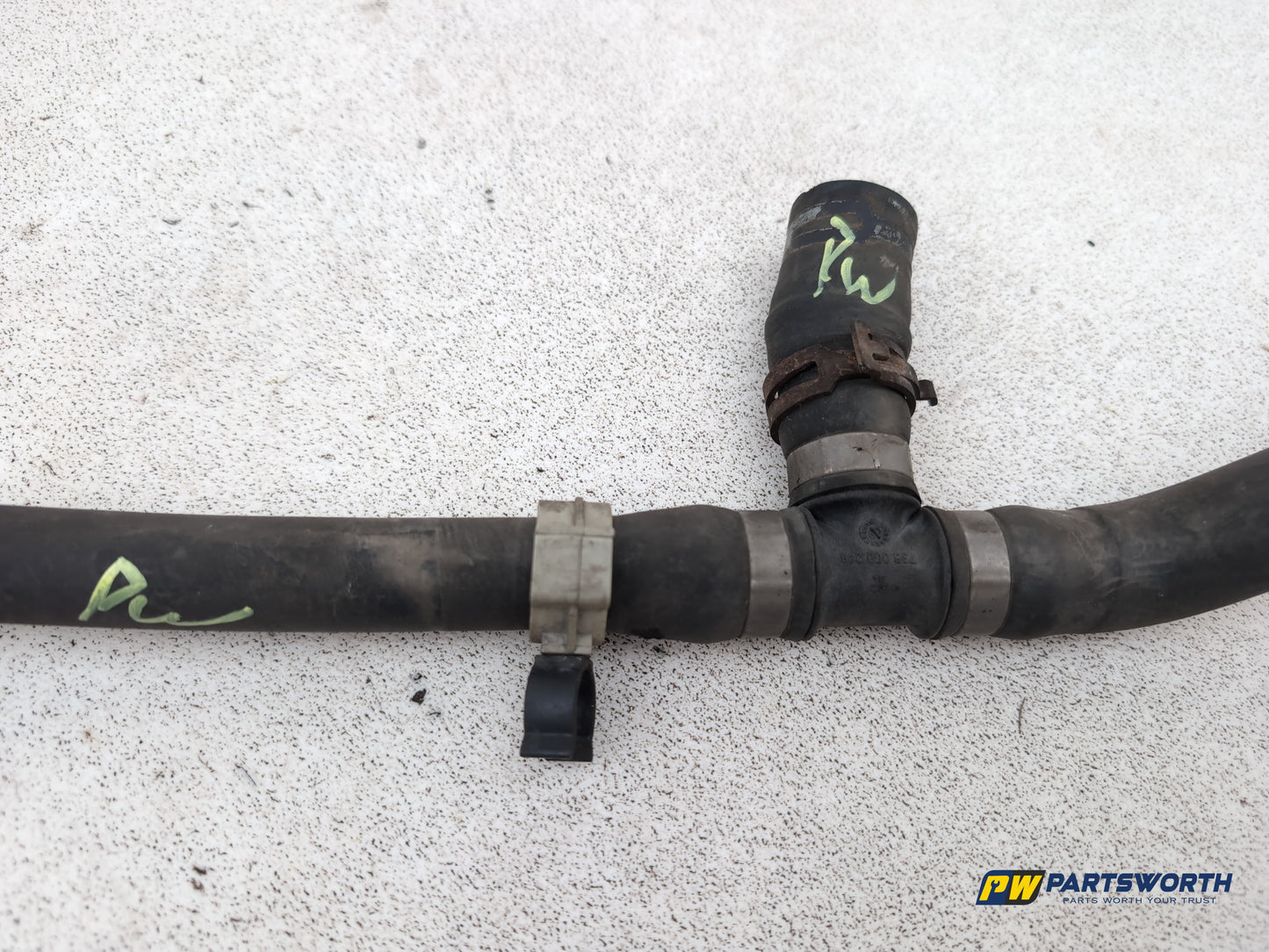Porsche Cayenne Tiptronic S Coolant Hose Pipe 7l5122109b 2003-2010 - photo 4