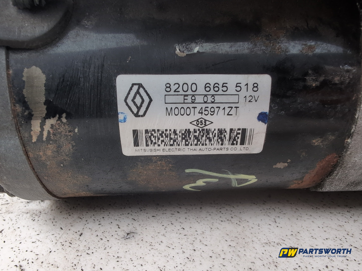 Renault Megane Expression Vvt 110 Starter Motor 2008-2015 - photo 4