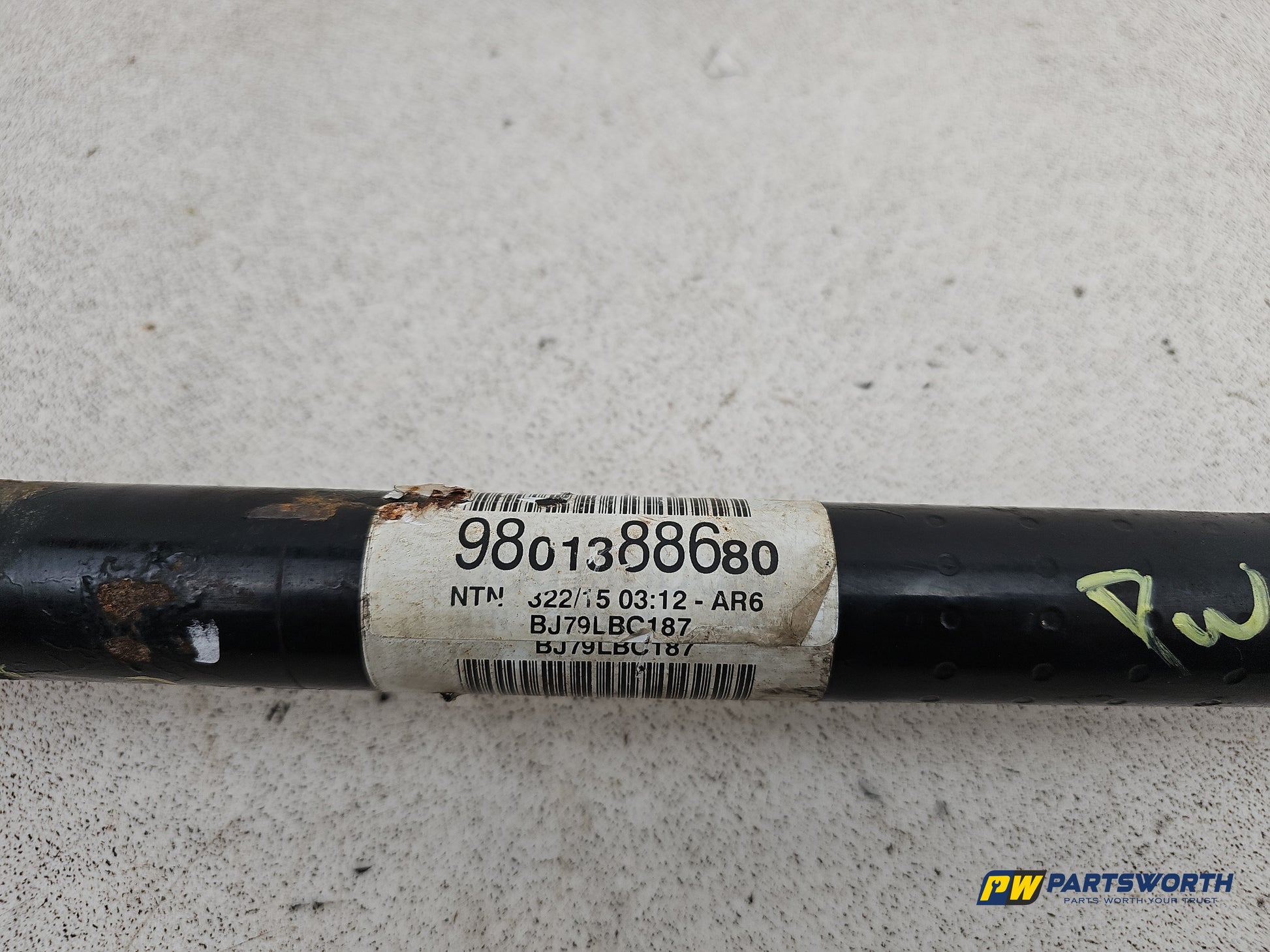 Peugeot 208 Active Driveshaft Front Rh Driver Side 9801388680 2012-2019 - photo 4