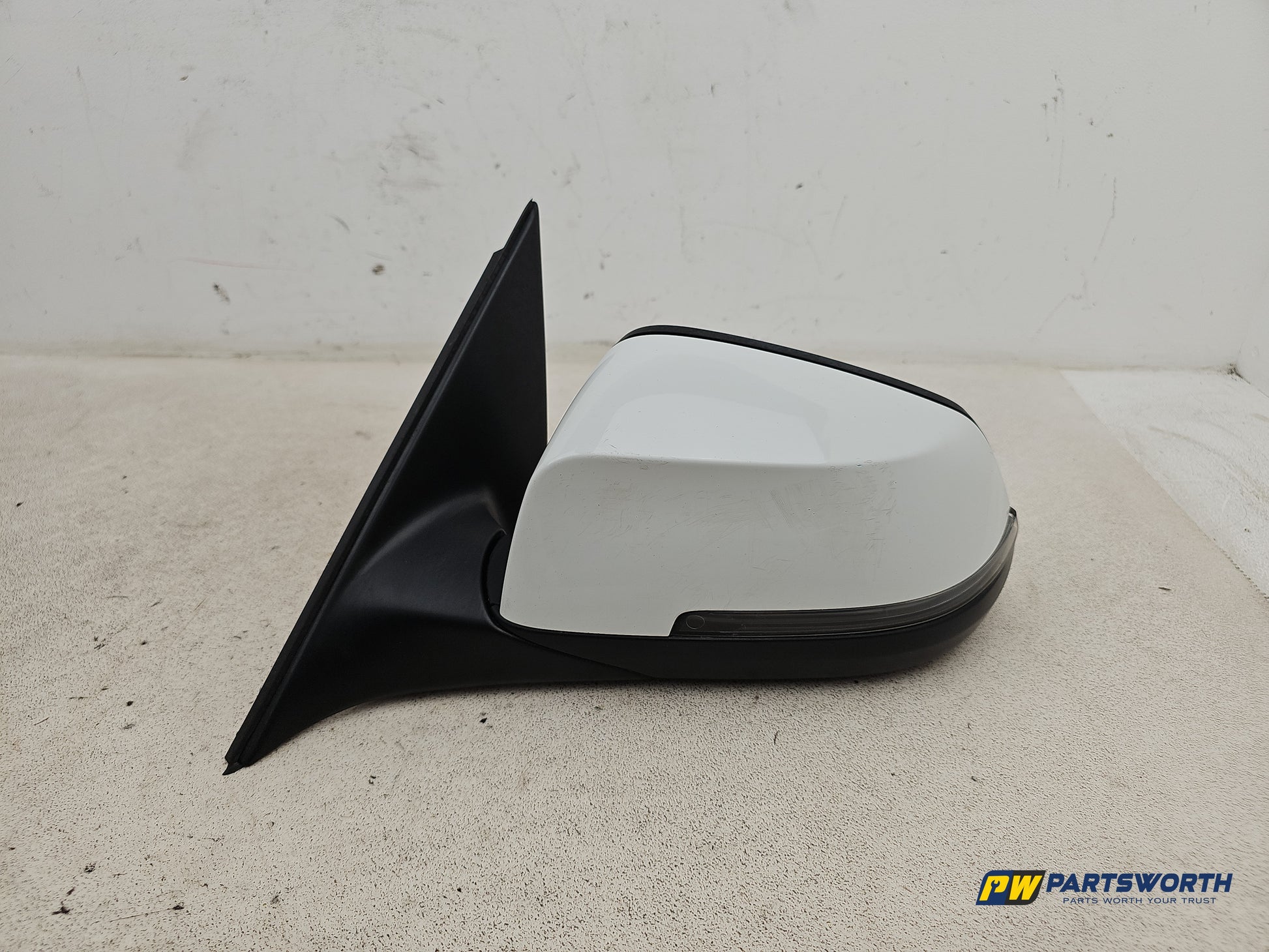 Bmw 520d Se Door Mirror Lh Passenger Side Alpine White 2013-2017 - photo 5