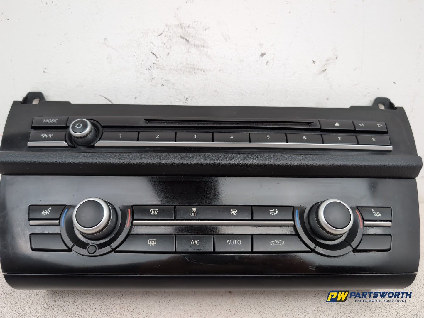 Bmw 520d Se Air Con Heater Climate Control Panel 16046610 2013-2015 - photo 4