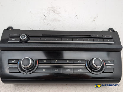 Bmw 520d Se Air Con Heater Climate Control Panel 16046610 2013-2015 - photo 4