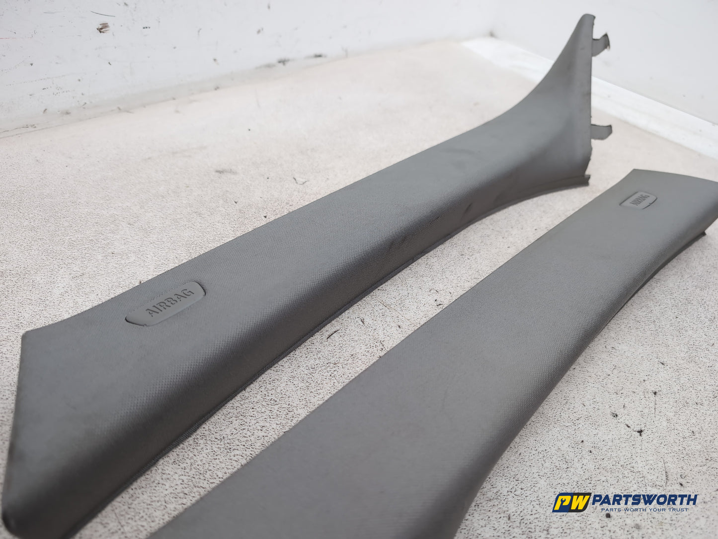 Pair Of Plastic A Pillar Trims 4