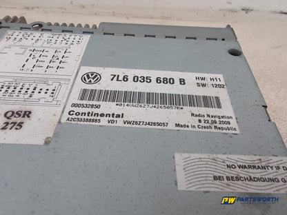Volkswagen Touareg Altitude V6 Tdi A Radio Module With Display 7l6035680 - photo 4