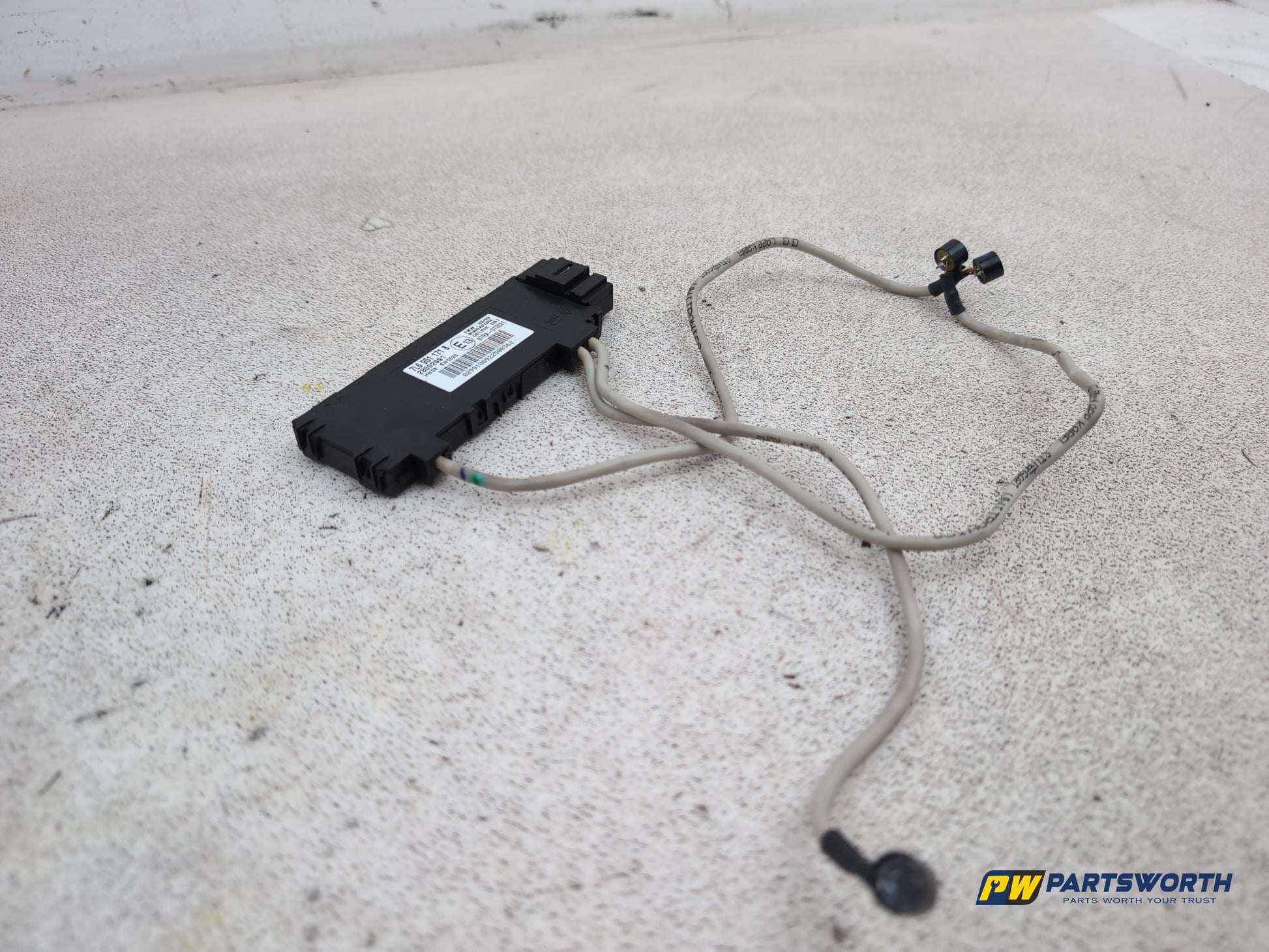 Volkswagen Touareg Altitude V6 Tdi A Ultrasonic Alarm Sensor 7l6951171 2007-2009 - photo 4