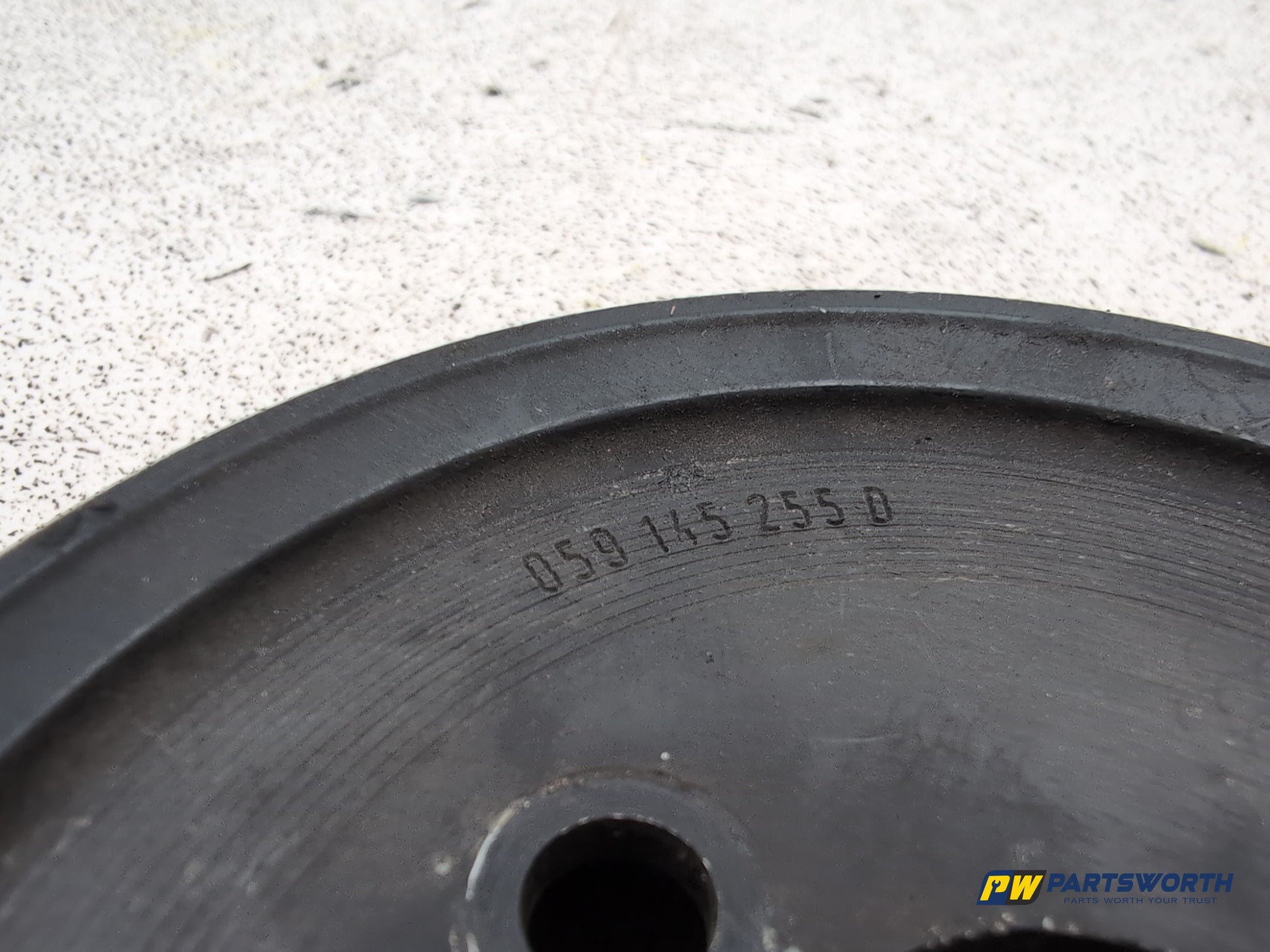 Volkswagen Touareg Altitude V6 Tdi Power Steering Pump Pulley 059145255 - photo 4