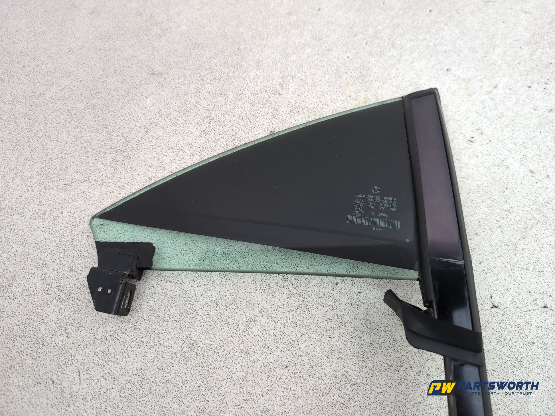Mercedes Cls 320 Cdi Auto Door Glass Quarter Light Rear Rh Driver Side 2004-2008 - photo 4
