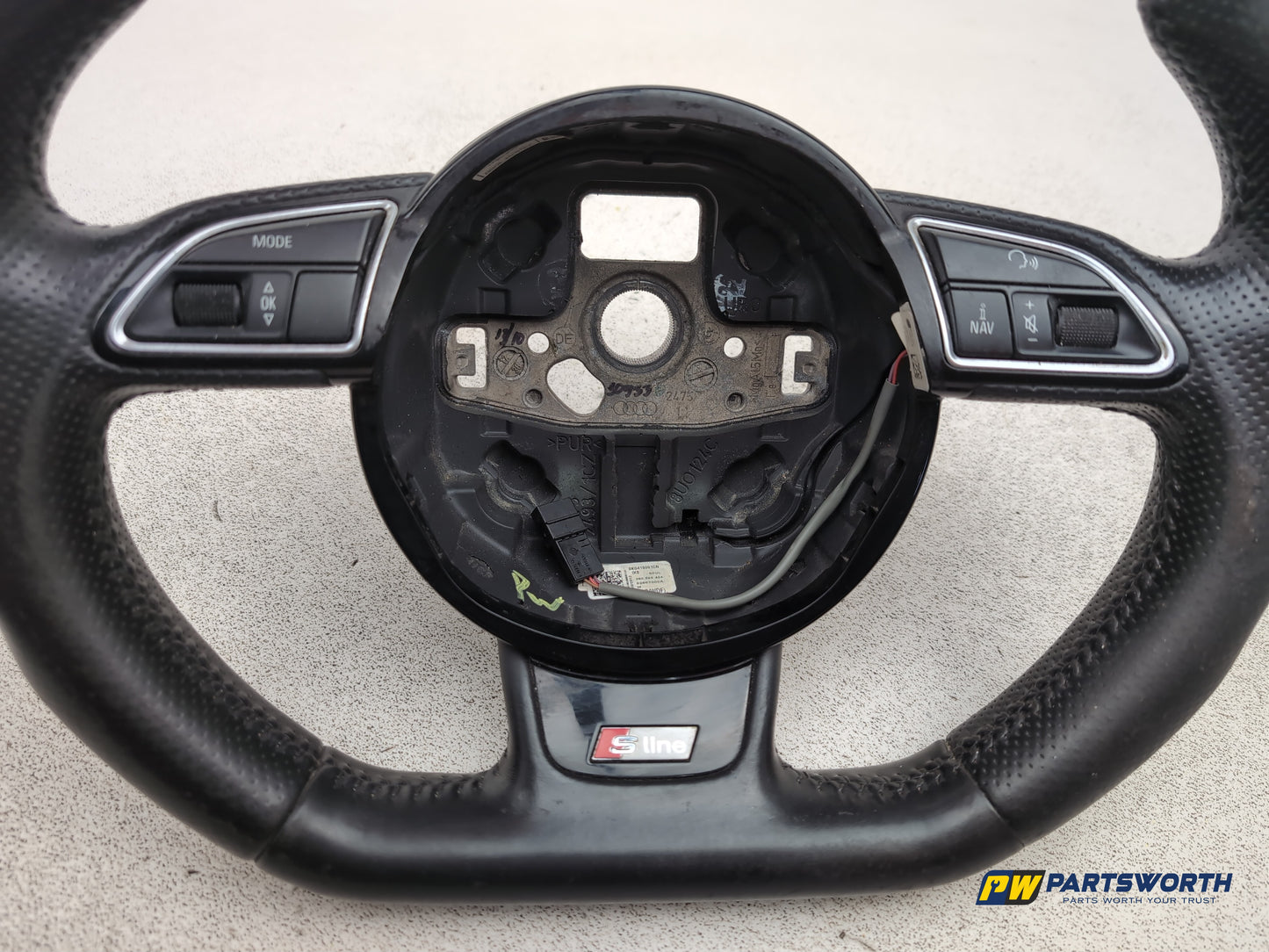 Audi A4 S Line Black Edit Tdi Quat Multifunction Steering Wheel 8k0419091cn - photo 4