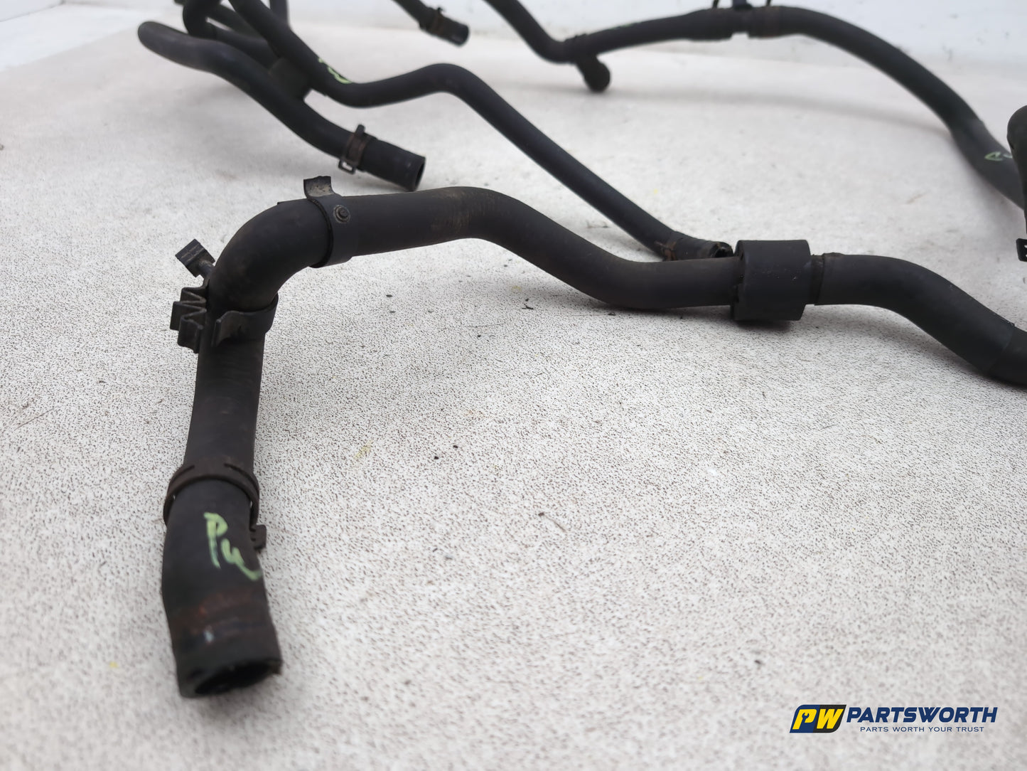 Coolant hoses set 4