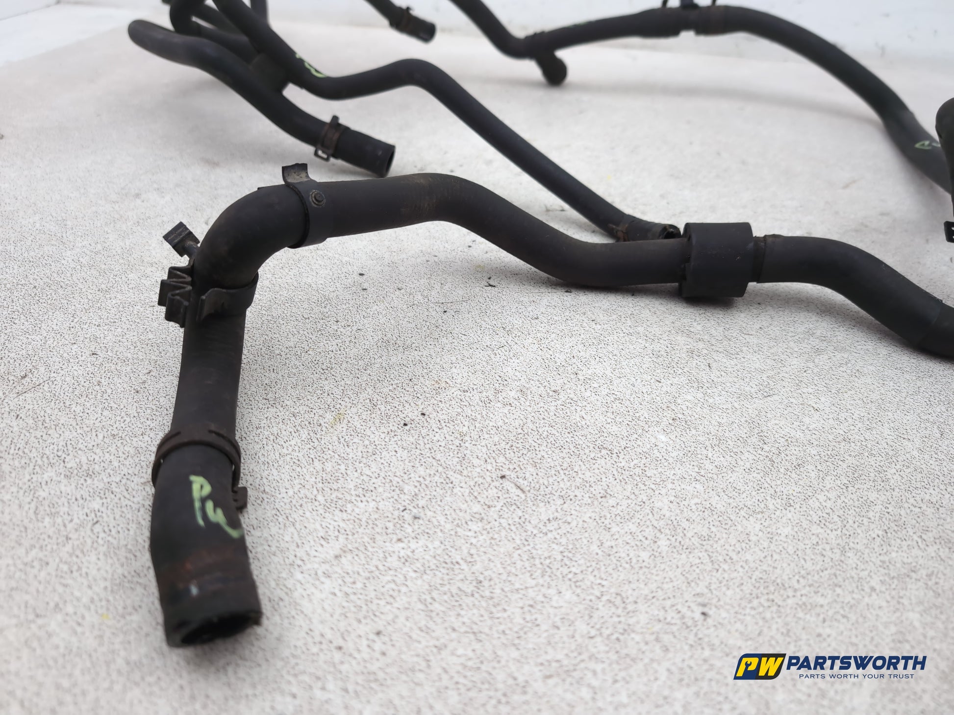 Coolant hoses set 4