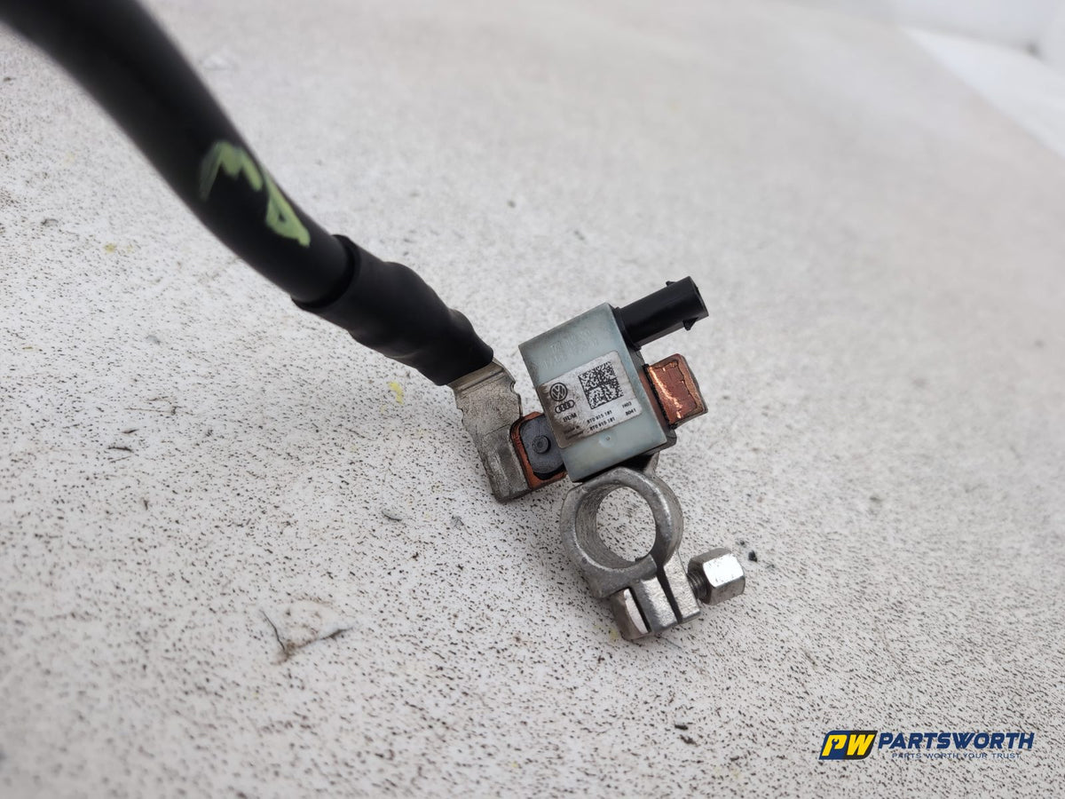 Negative battery terminal  4