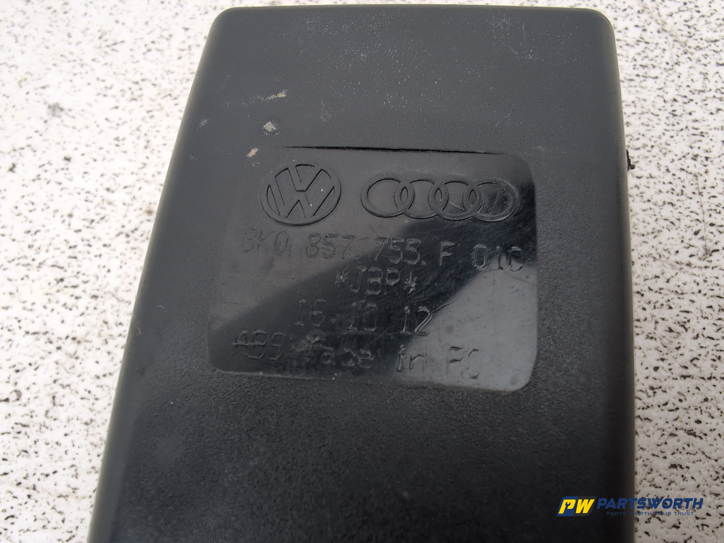 Audi A4 S Line Black Edit Tdi Quat Seat Belt Buckle Front Rh Driver Side - photo 4
