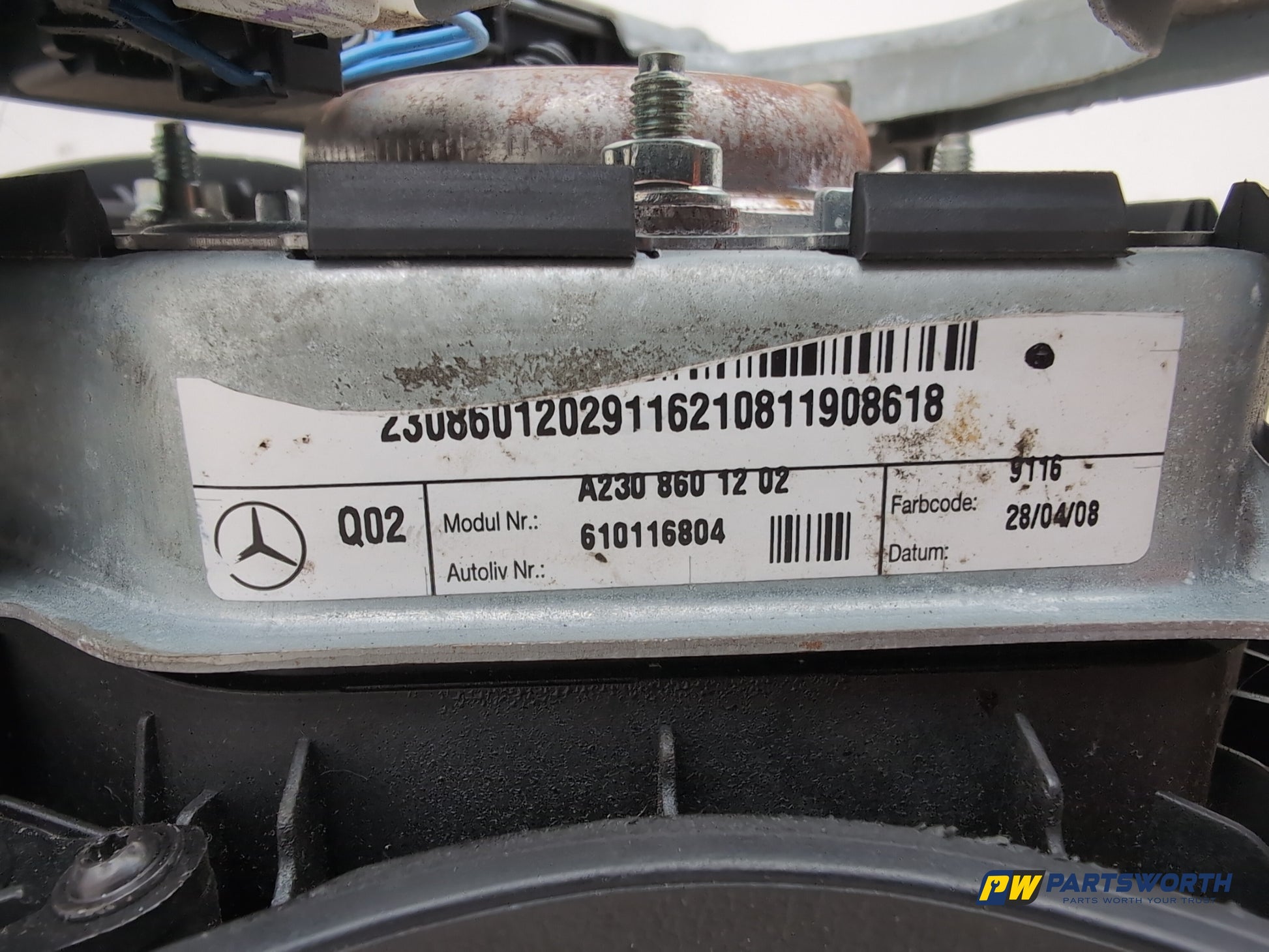 Steering Wheel Airbag Cover 7