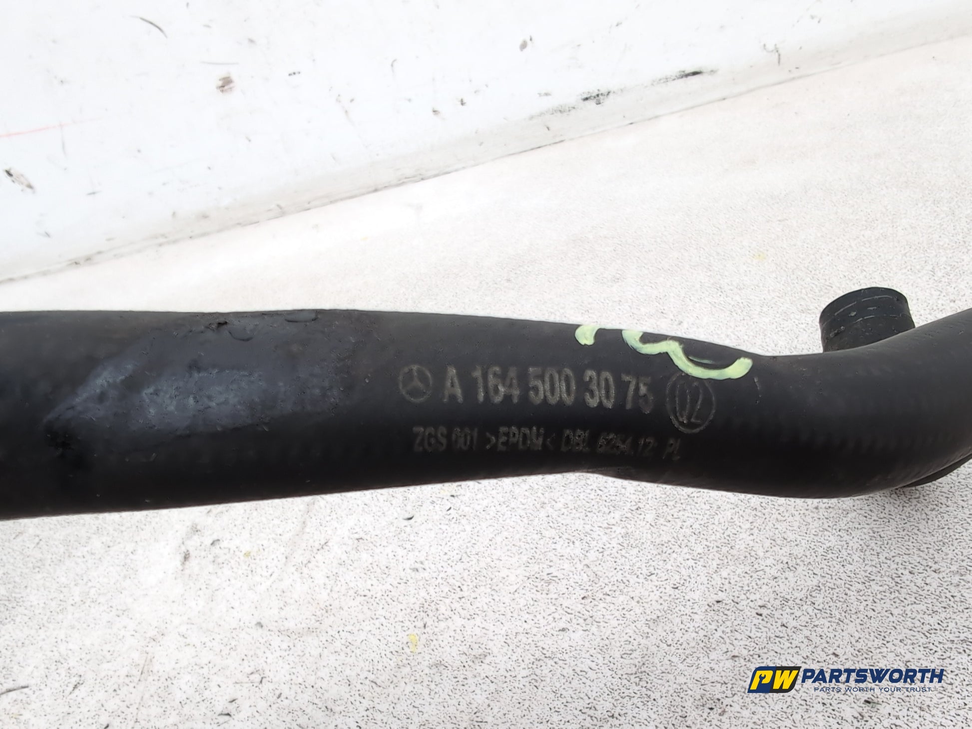 Mercedes-Benz Ml300 Sport Cdi Blue-Cy A Coolant Hose Pipe A1645003075 2009-2011 - photo 4