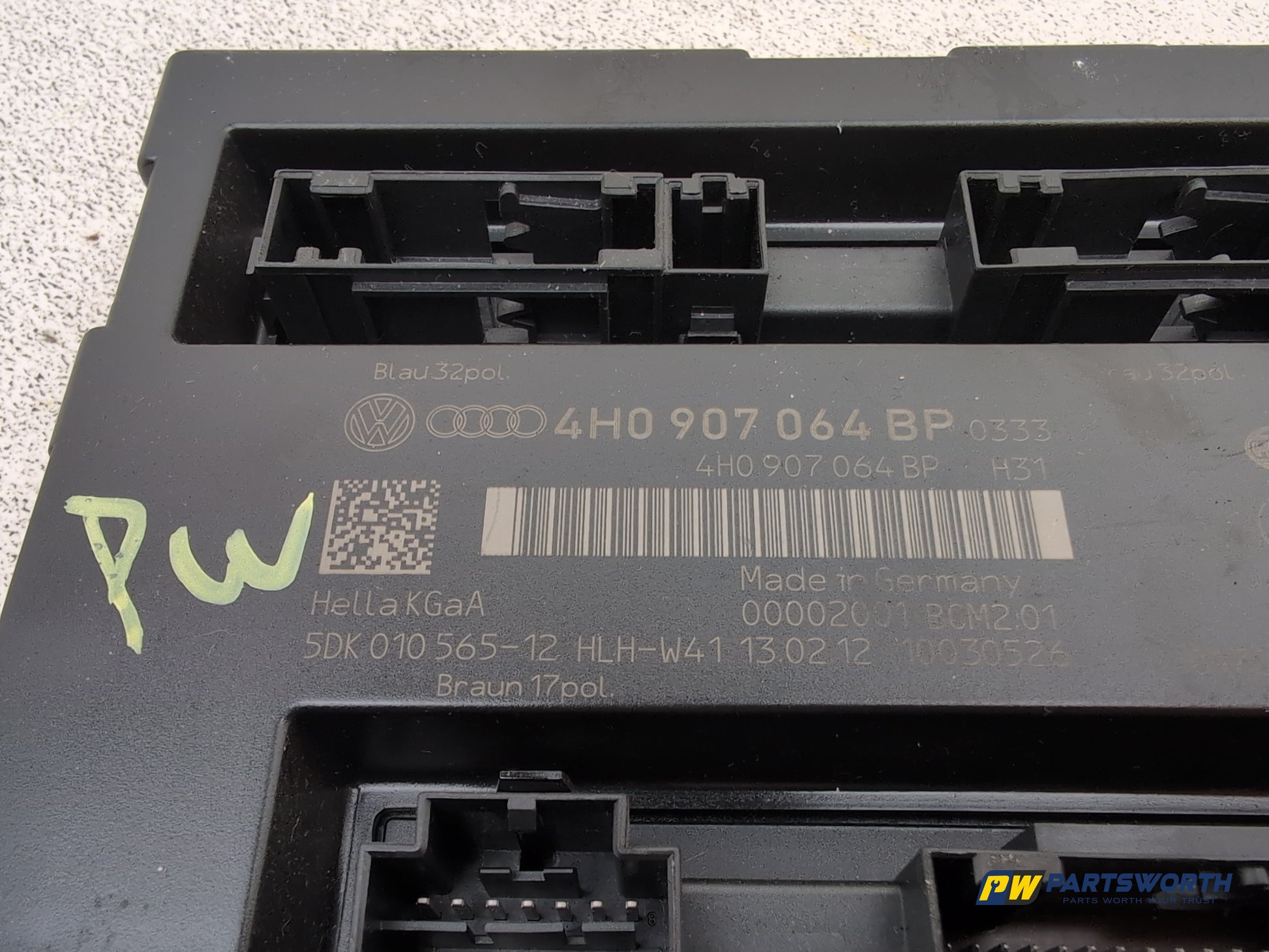 Audi A6 Se Tdi Quattro Auto Body Control Module Unit Ecu 4h0907064 2011-2012 - photo 4