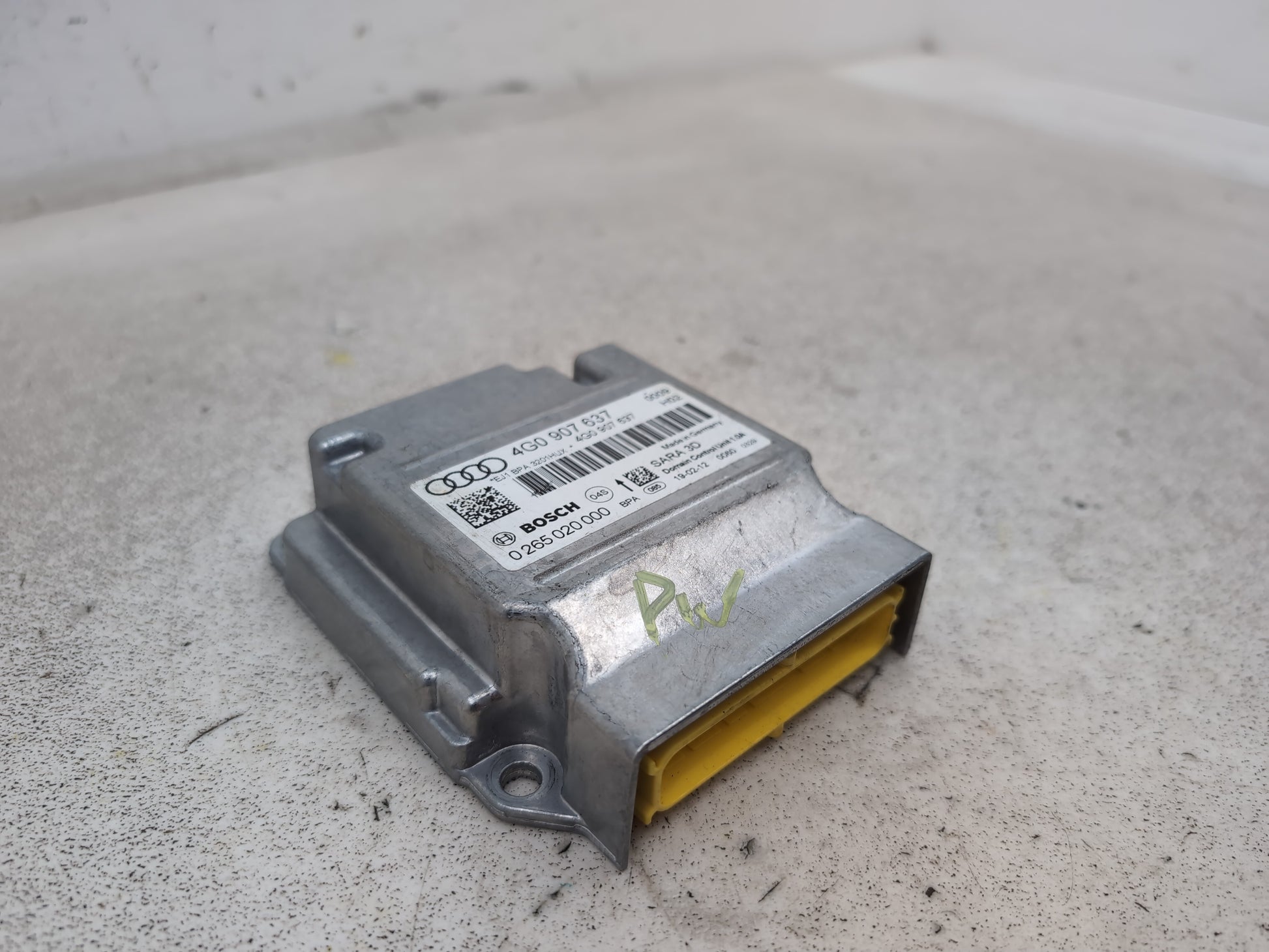 Audi A6 Se Tdi Quattro Auto Esp Yaw Rate Control Module Ecu Unit 4g0907637 - photo 4