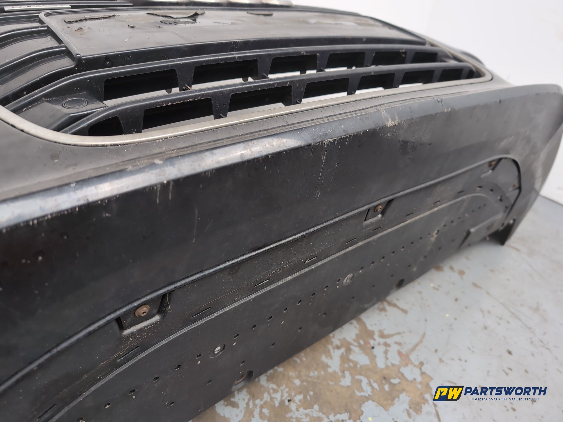 Audi A6 Se Tdi Quattro Auto Complete Front Bumper Briliant Black Ly9b 2011-2012 - photo 10