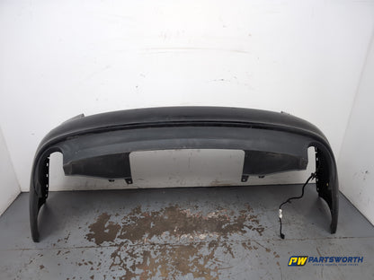 Audi A6 Se Tdi Quattro Auto Rear Bumper Briliant Black Ly9b 2011-2012 - photo 4