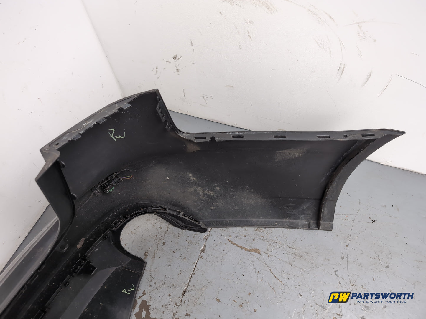 Audi A6 Se Tdi Quattro Auto Rear Bumper Briliant Black Ly9b 2011-2012 - photo 10