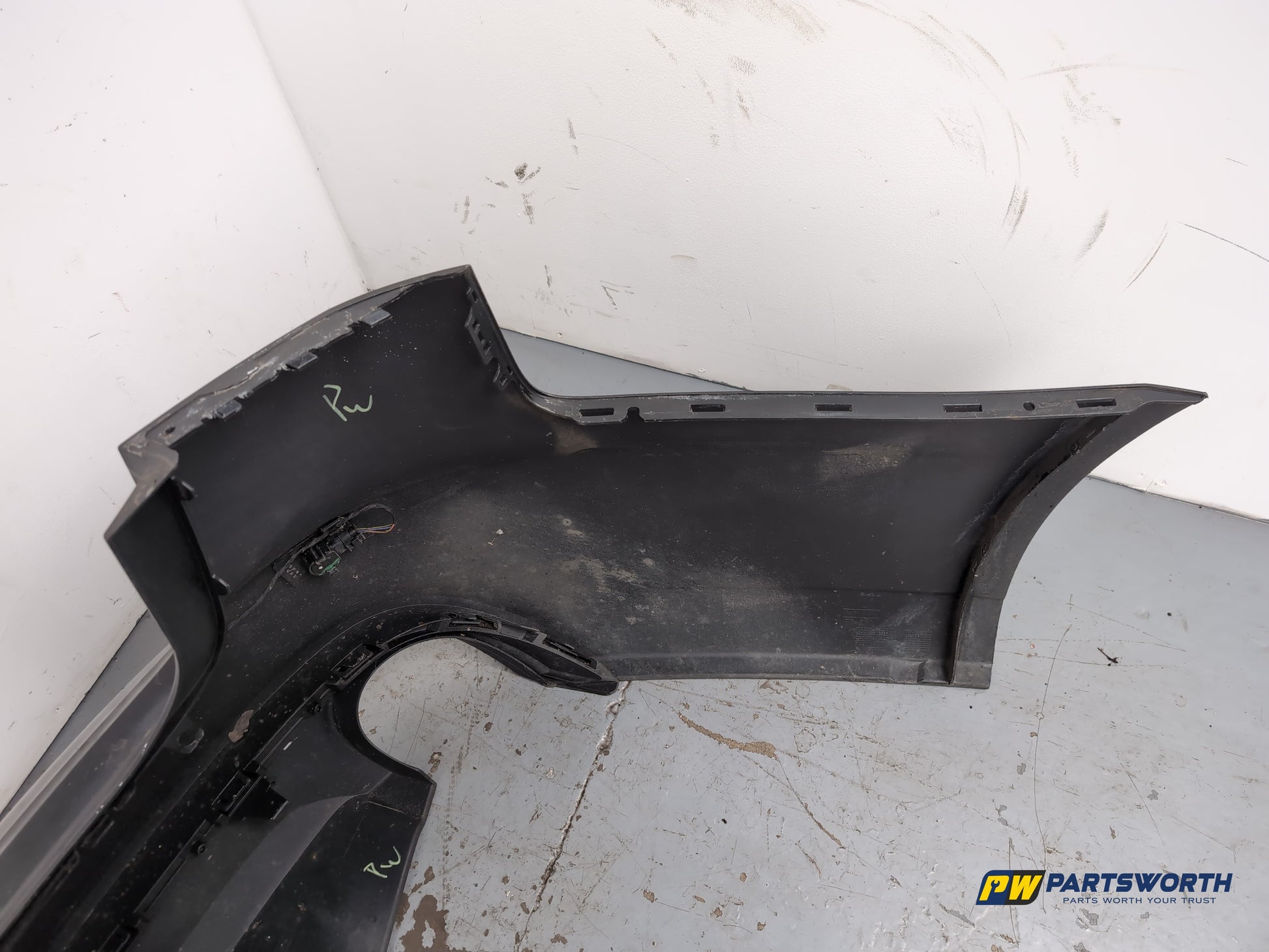 Audi A6 Se Tdi Quattro Auto Rear Bumper Briliant Black Ly9b 2011-2012 - photo 10