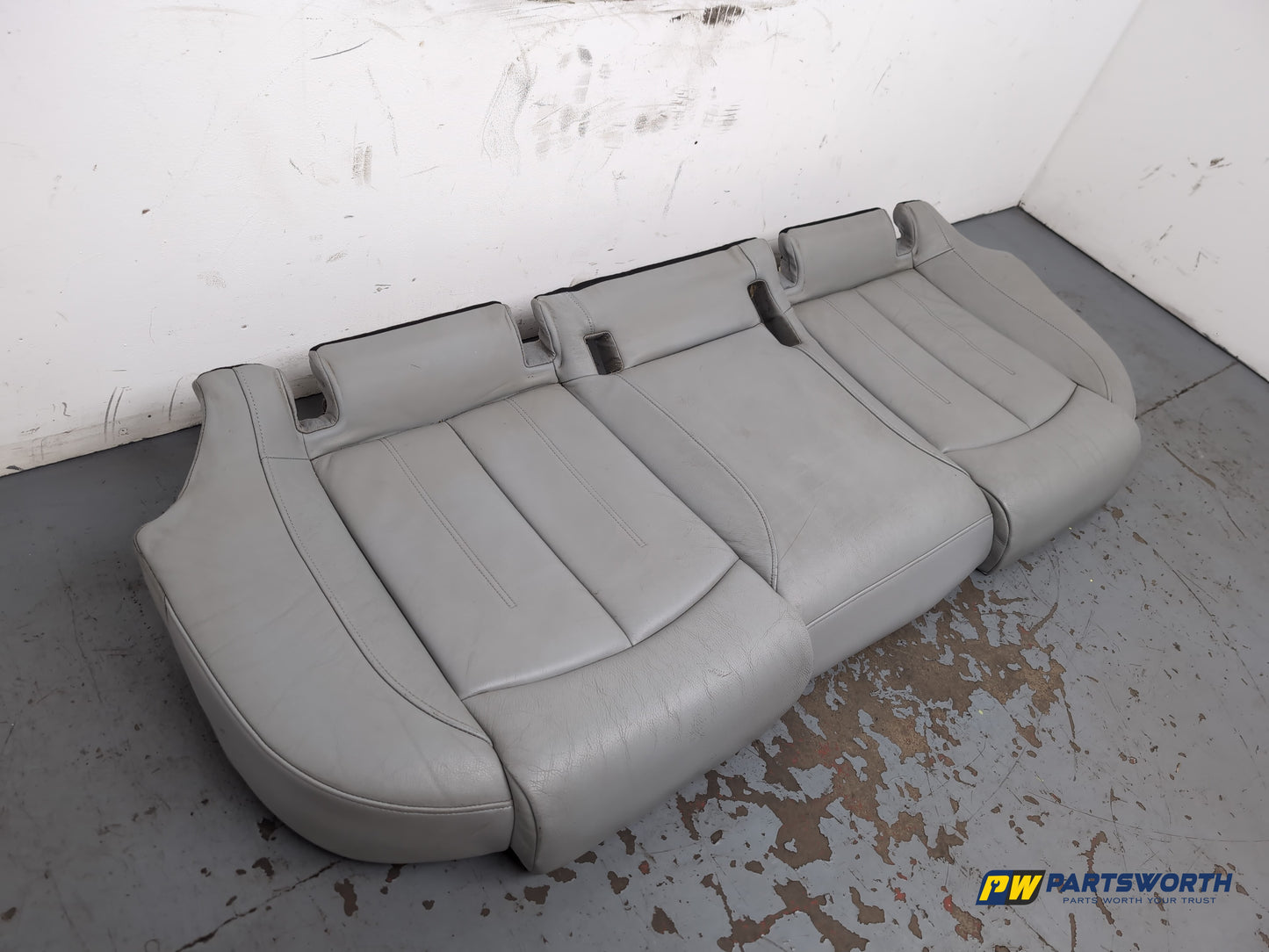 Audi A6 Se Tdi Quattro Auto Rear Seat Bench Seat Couch Covering Leather - photo 4