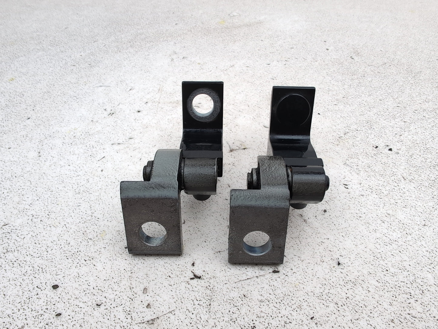 Audi A6 Se Tdi Quattro Auto Left Front Door Hinges Pair 4g0831401a 2011-2014 - photo 2