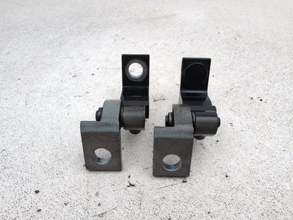 Audi A6 Se Tdi Quattro Auto Left Front Door Hinges Pair 4g0831401a 2011-2014 - photo 2