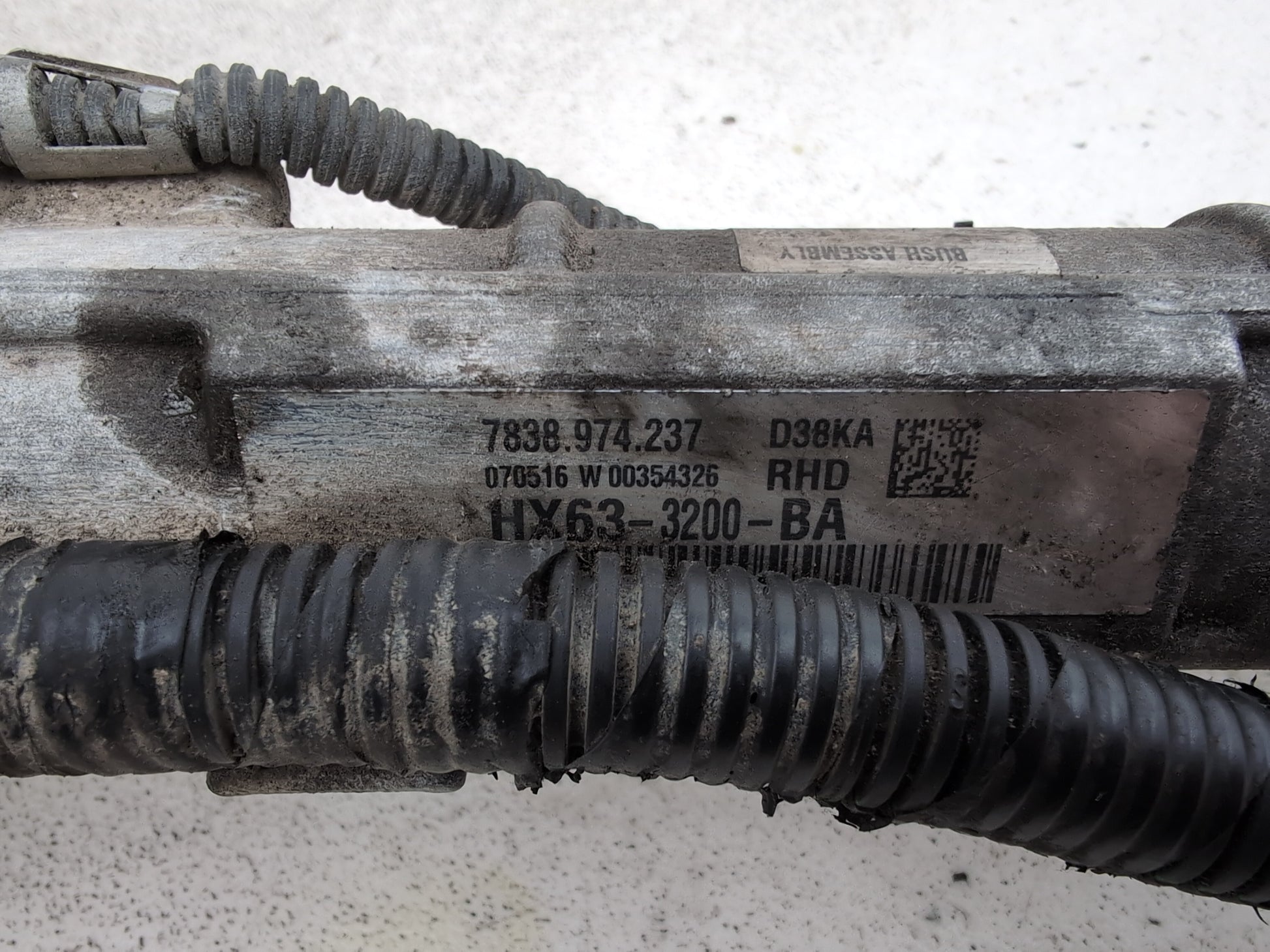 Jaguar Xf Portfolio D Power Steering Rack Hx633200ba 2015-2019