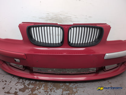 Bmw 118d Se Auto Fron Bumper Red 2007-2009 - photo 6