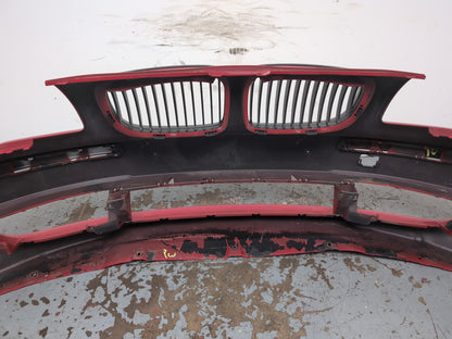 Bmw 118d Se Auto Fron Bumper Red 2007-2009 - photo 2
