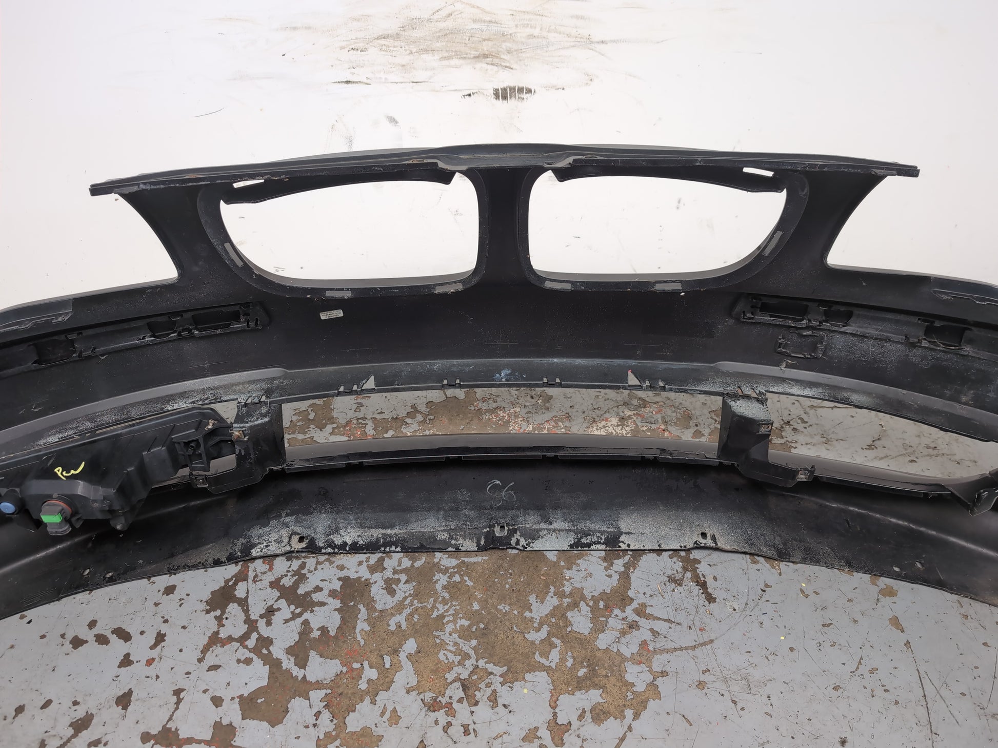 Bmw 118d Se Auto Front Bumper Black 475/9 2007-2009 - photo 7