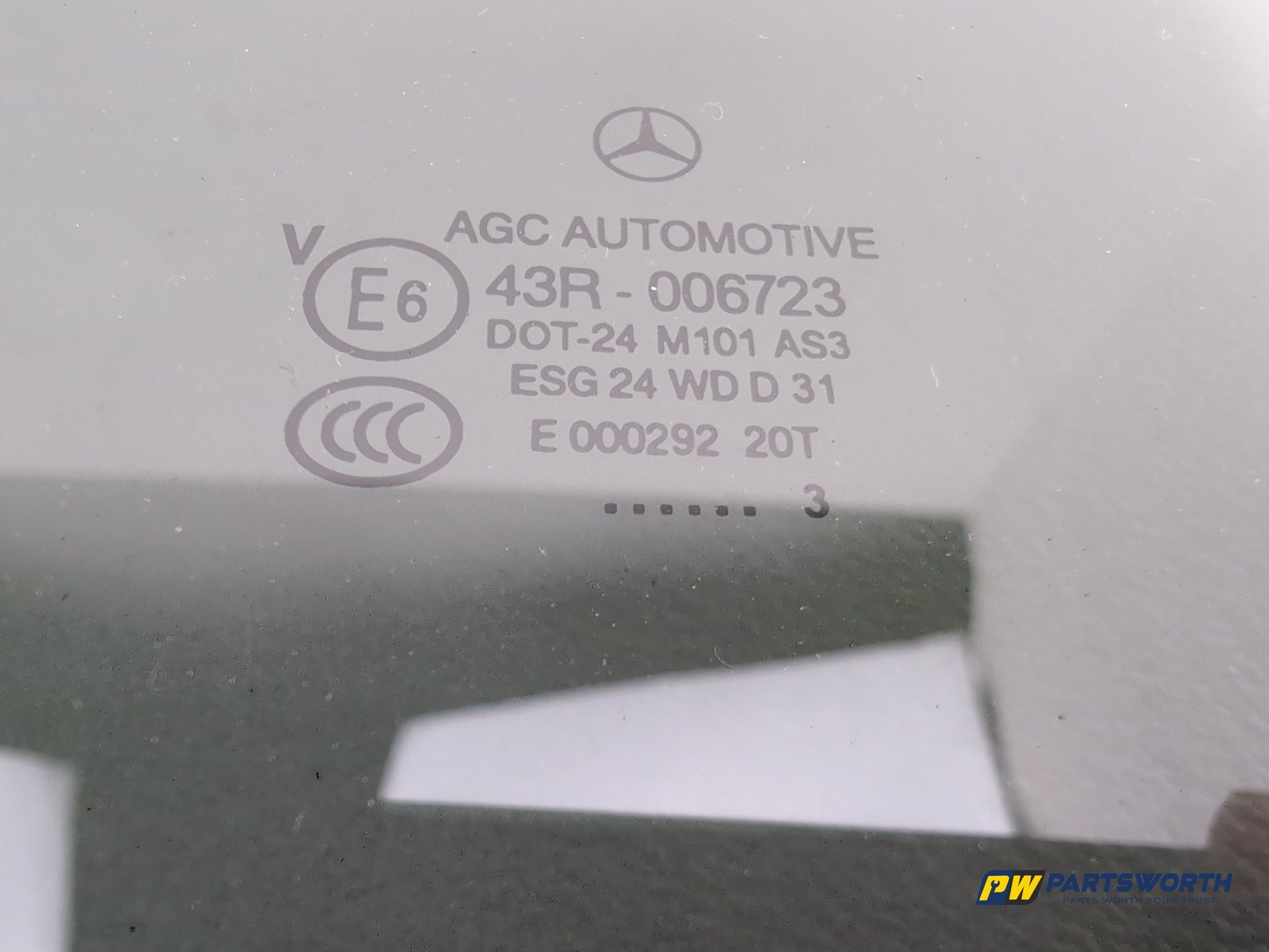Door Glass Rear LH 4