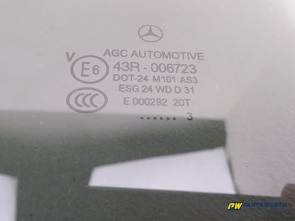 Door Glass Rear LH 4