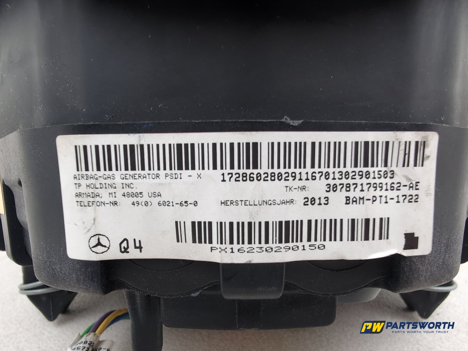 Steering Wheel Airbag Cover 4